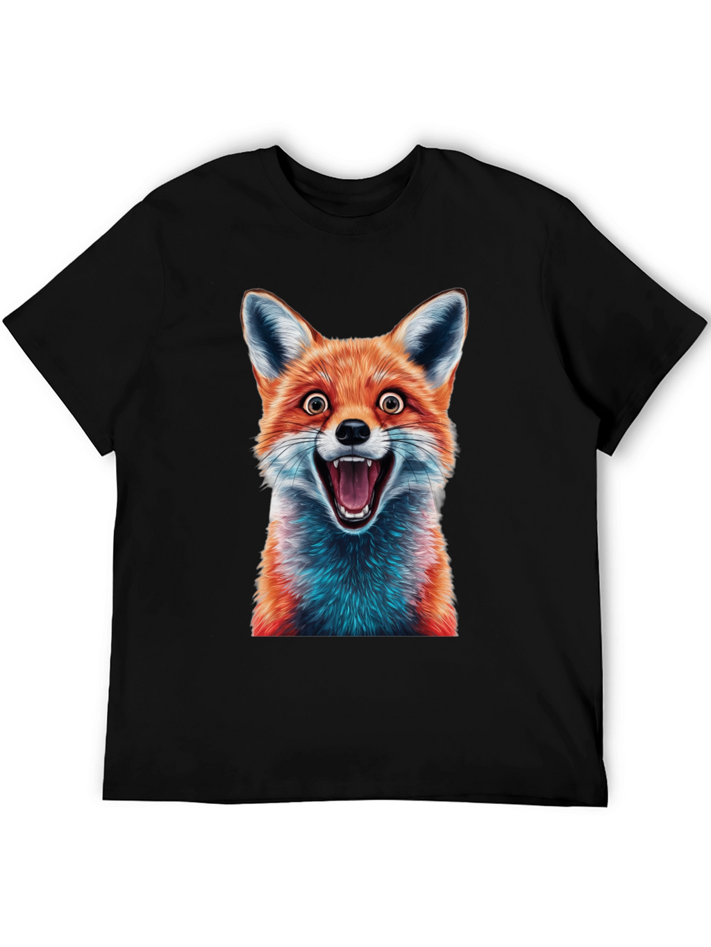 Fox Graphic Tee - Hilarious Animal Design