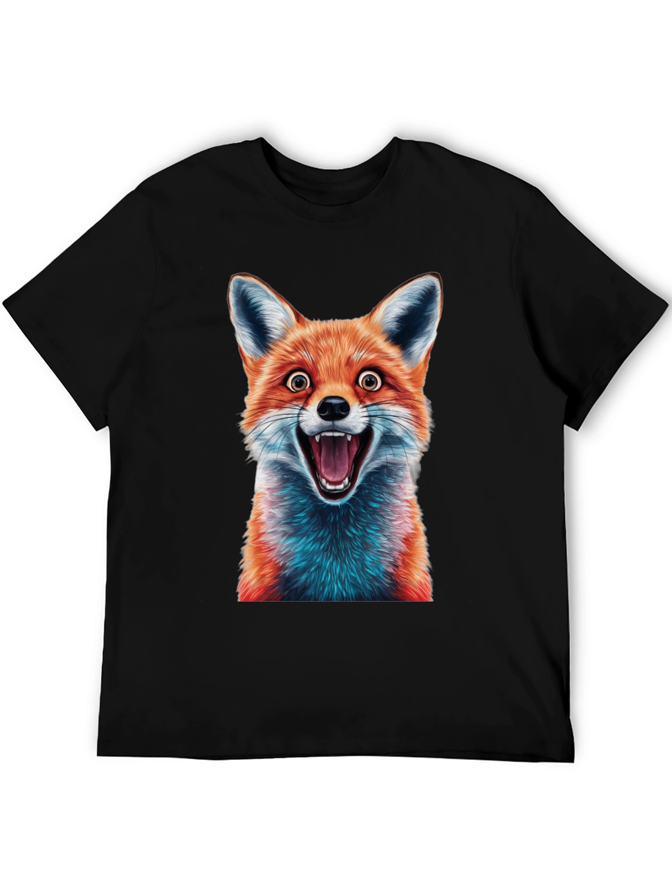 Fox Graphic Tee - Hilarious Animal Design