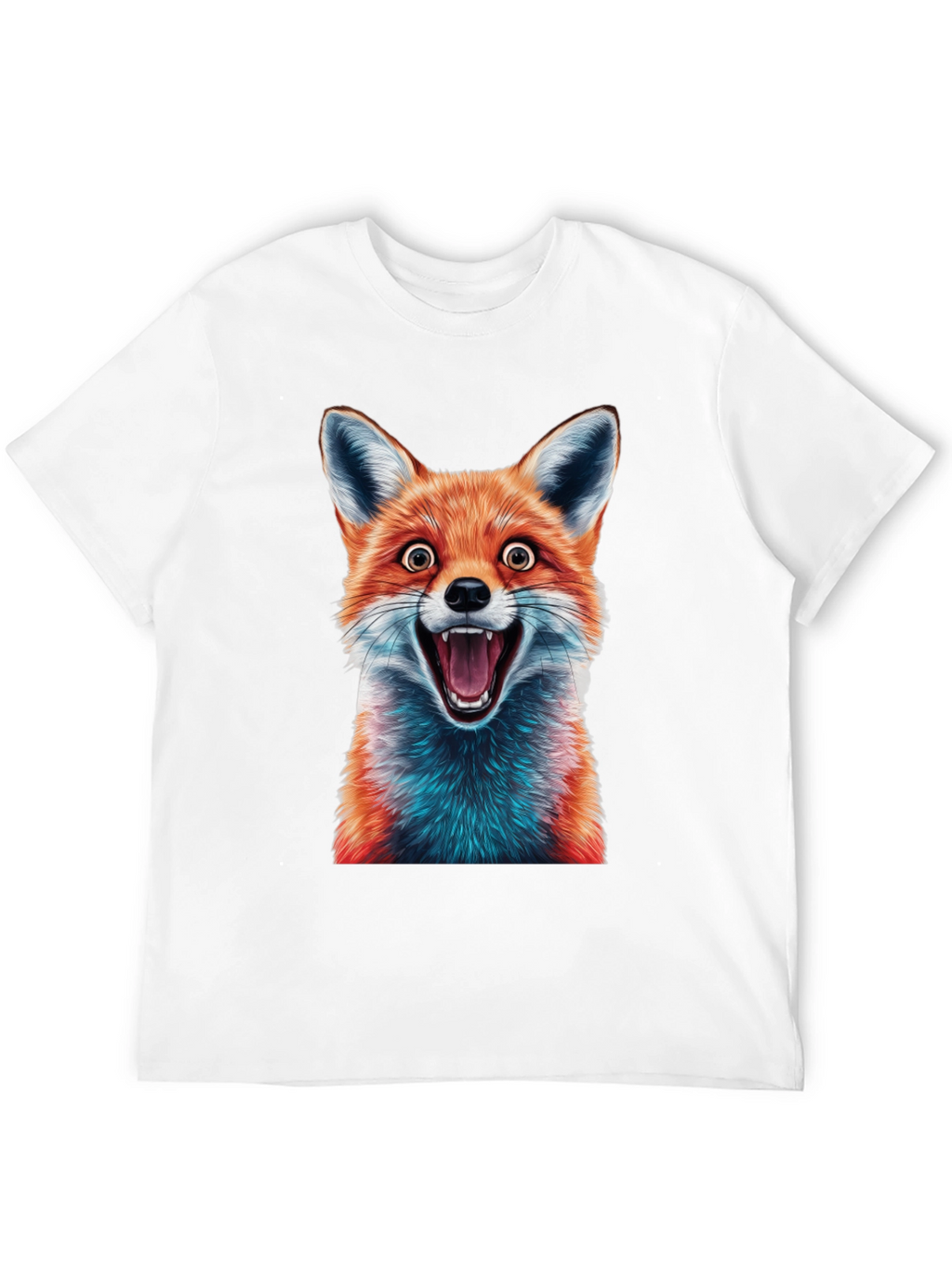 Fox Graphic Tee - Hilarious Animal Design