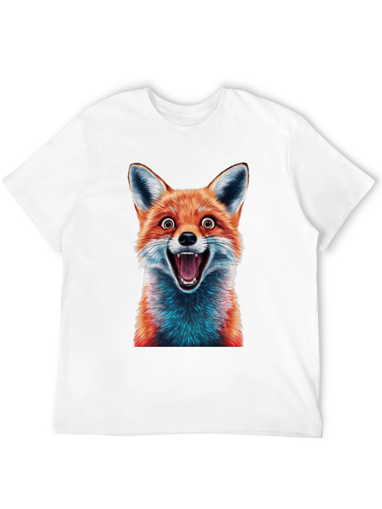 Fox Graphic Tee - Hilarious Animal Design