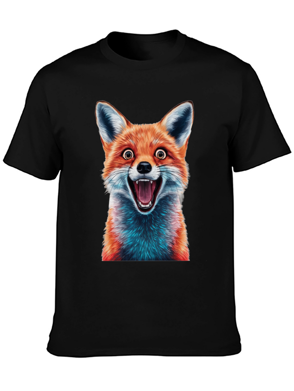 Fox Graphic Tee - Hilarious Animal Design