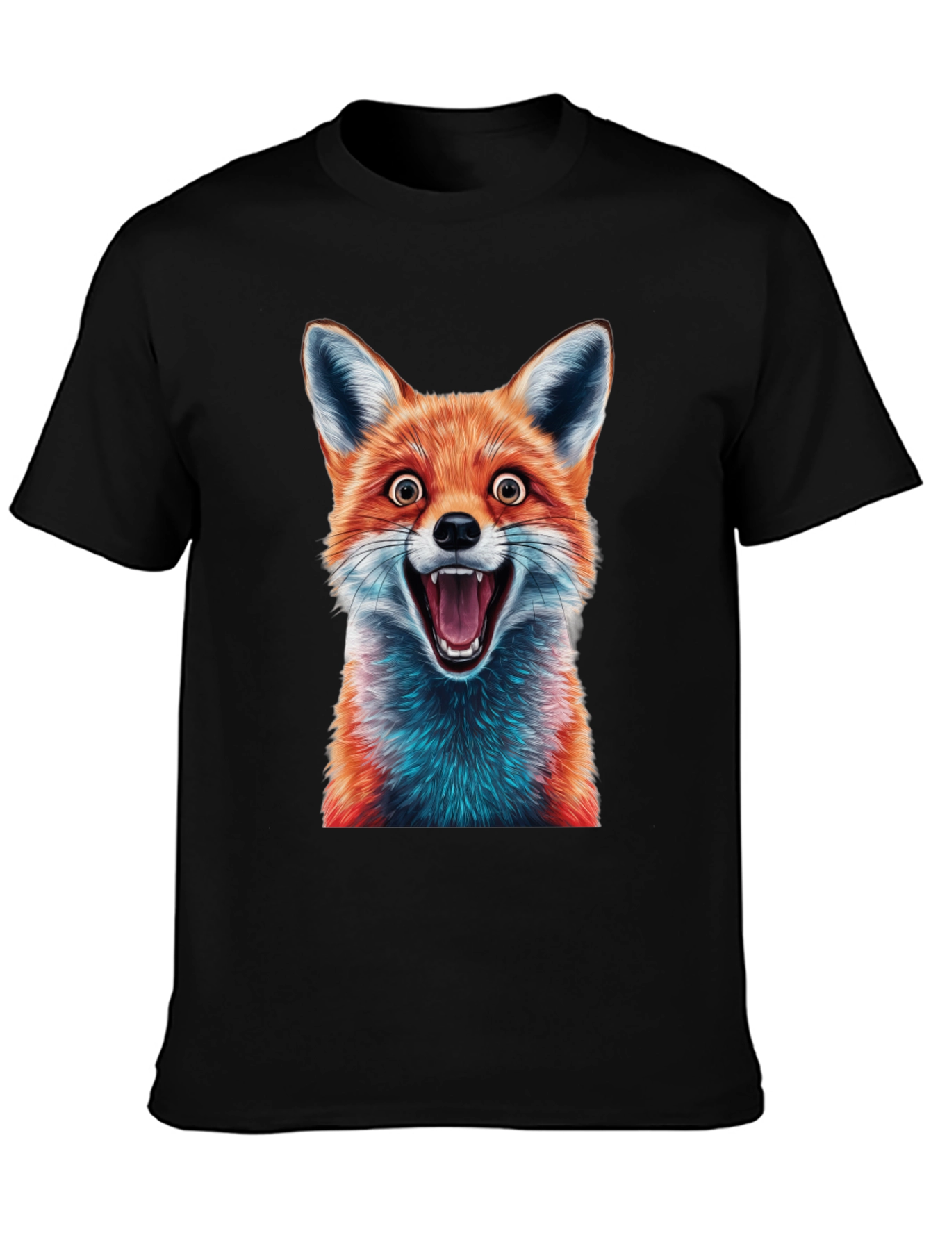Fox Graphic Tee - Hilarious Animal Design