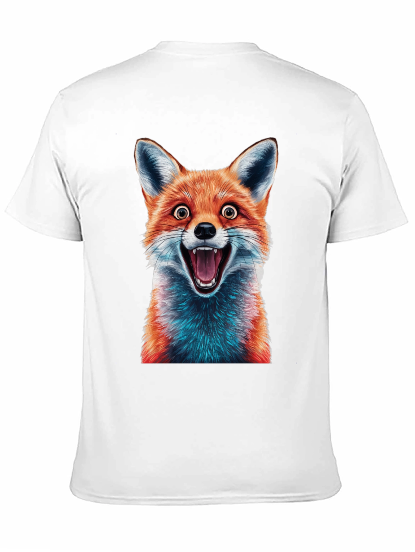 Fox Graphic Tee - Hilarious Animal Design