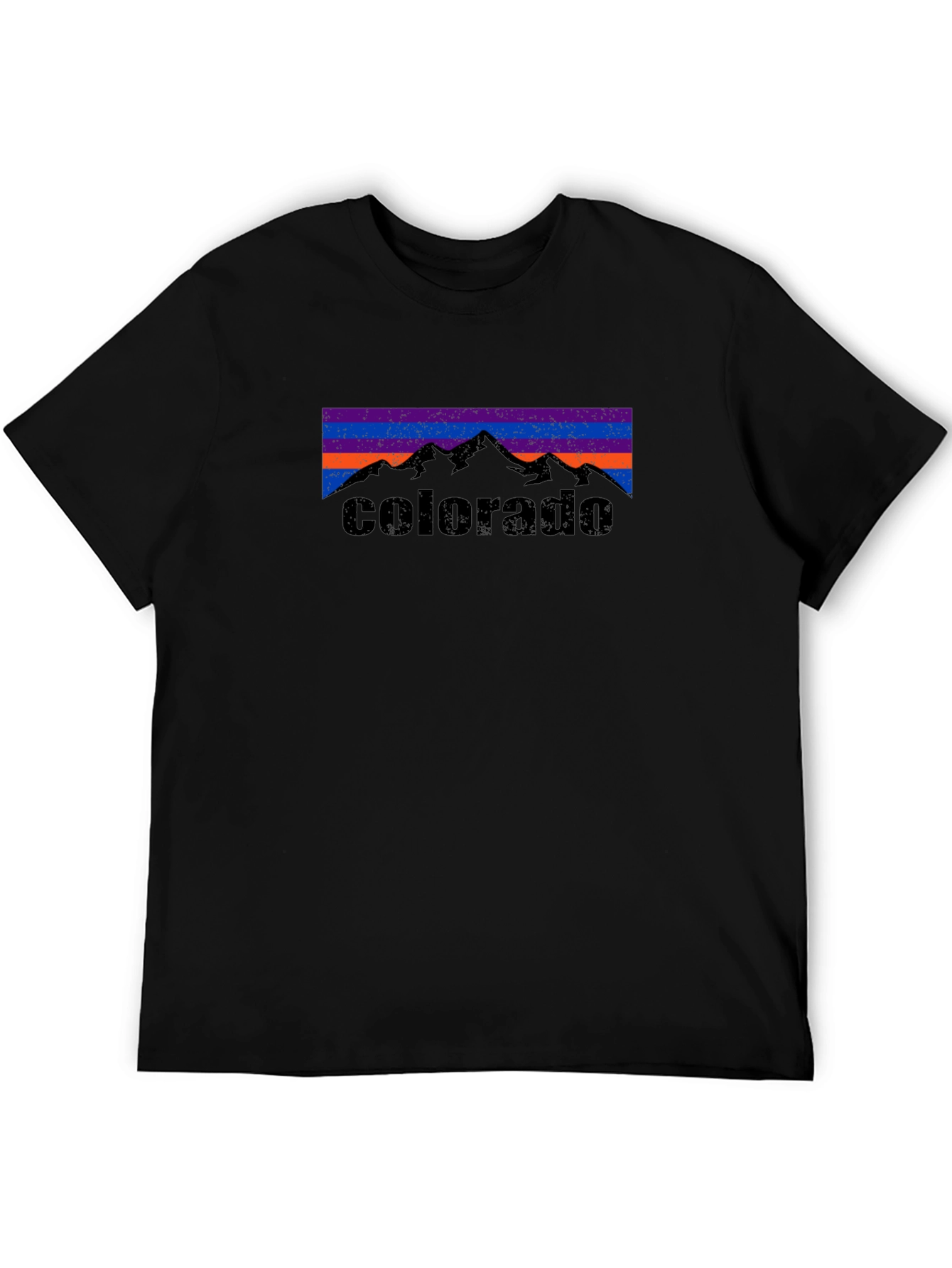 Colorado Mountain Graphic Tee - Retro Style