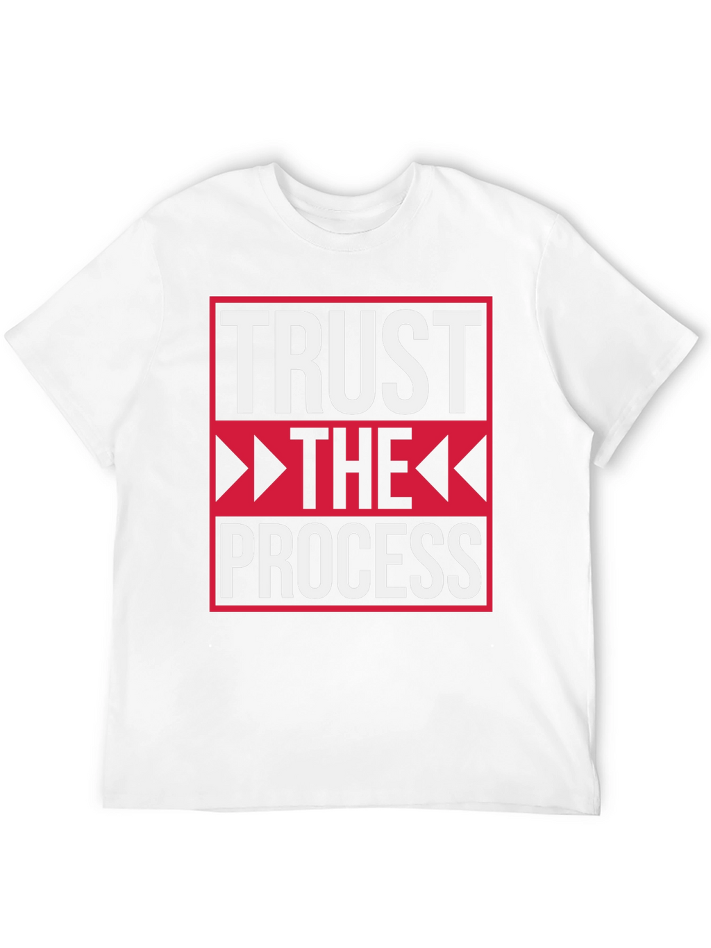 Trust the Process Black Graphic Tee