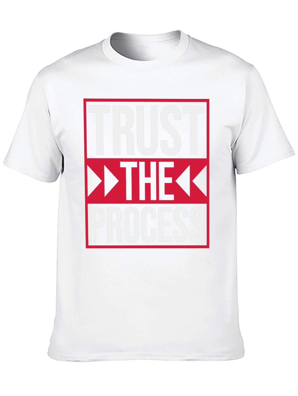 Trust the Process Black Graphic Tee