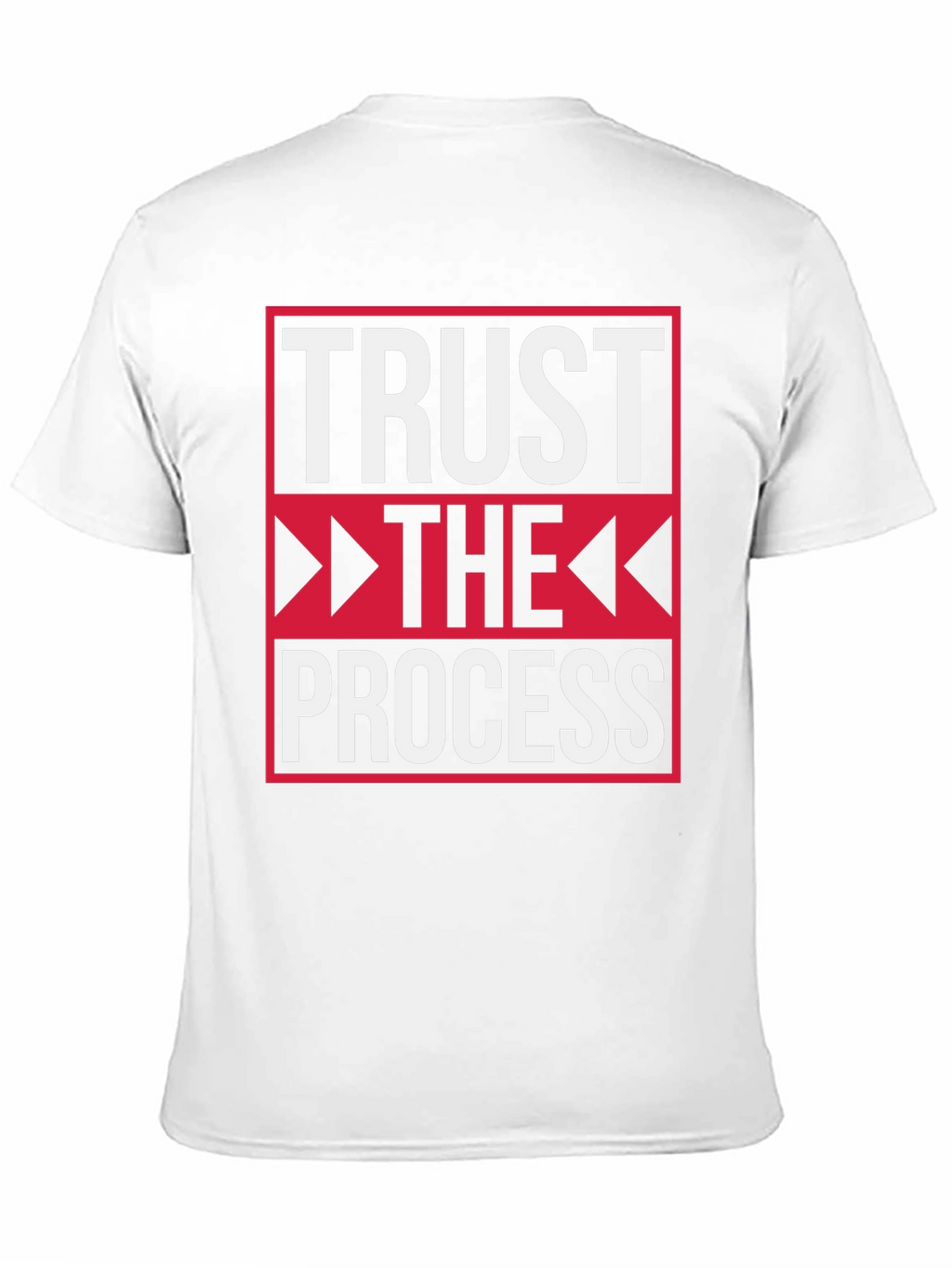Trust the Process Black Graphic Tee