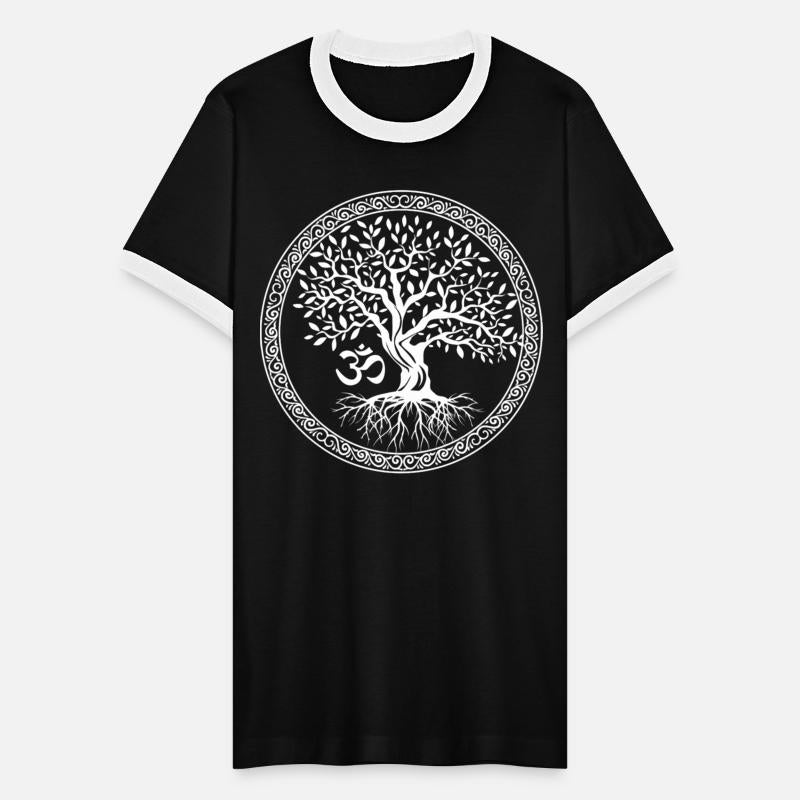 Tree Of Life With Om Symbol Yoga