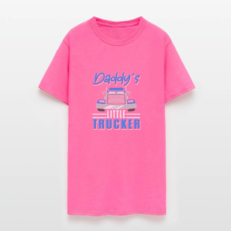 Truck Driver Kids Semi Truck Daddys Little Trucker