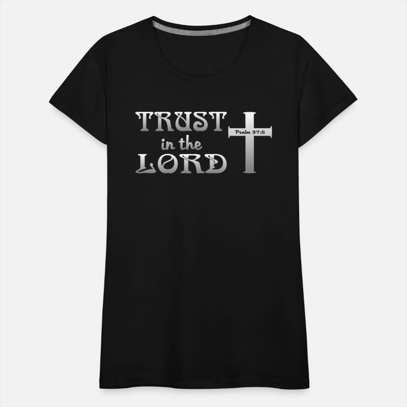 Trust in the Lord, Psalm 37:5 Bold Cross