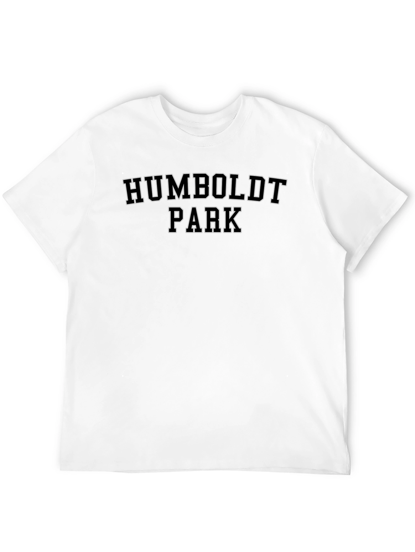 Humboldt Park Graphic Tee - Black Cotton T-Shirt