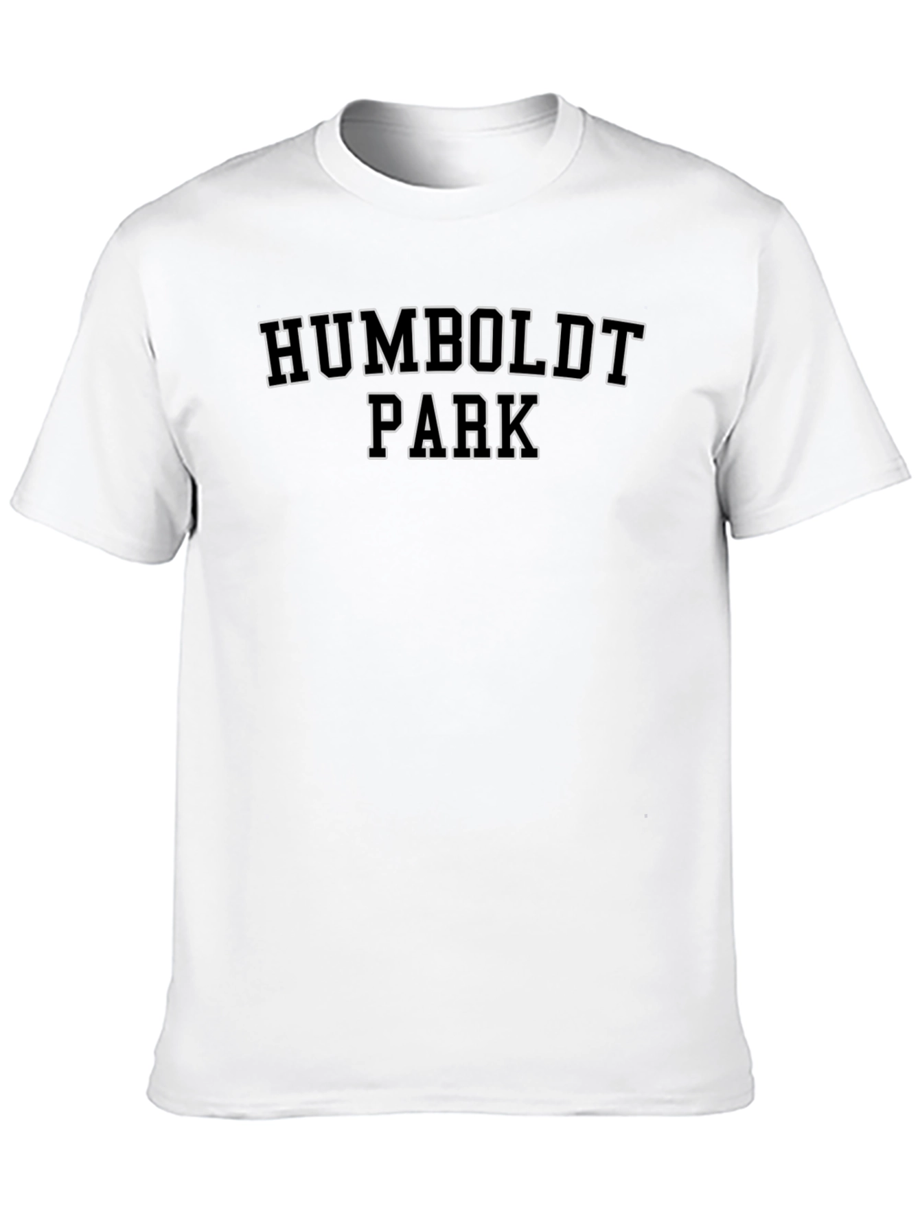 Humboldt Park Graphic Tee - Black Cotton T-Shirt