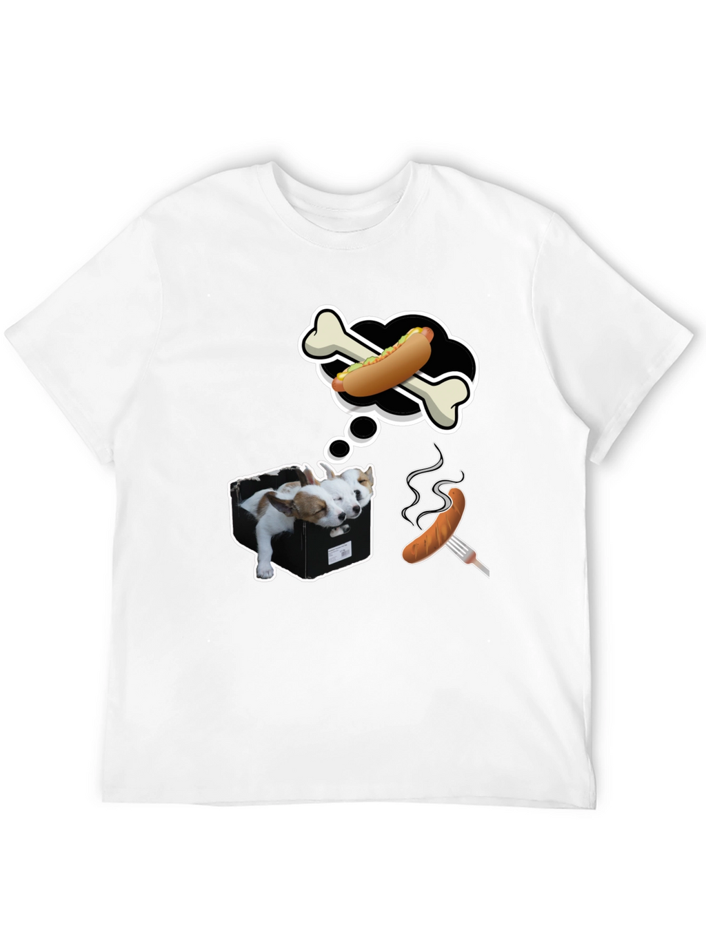 Dog Dreams T-Shirt - Funny Graphic Tee