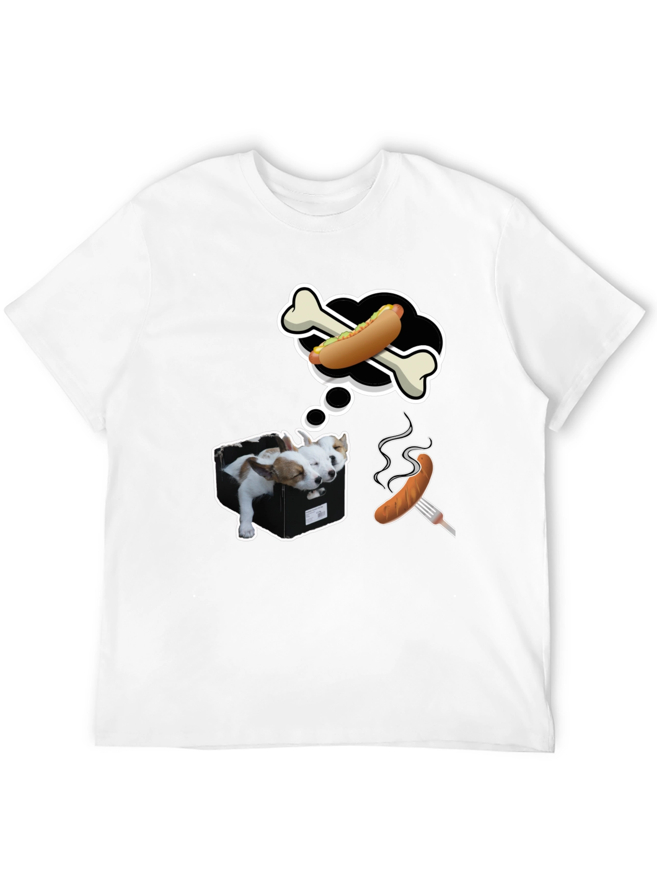Dog Dreams T-Shirt - Funny Graphic Tee