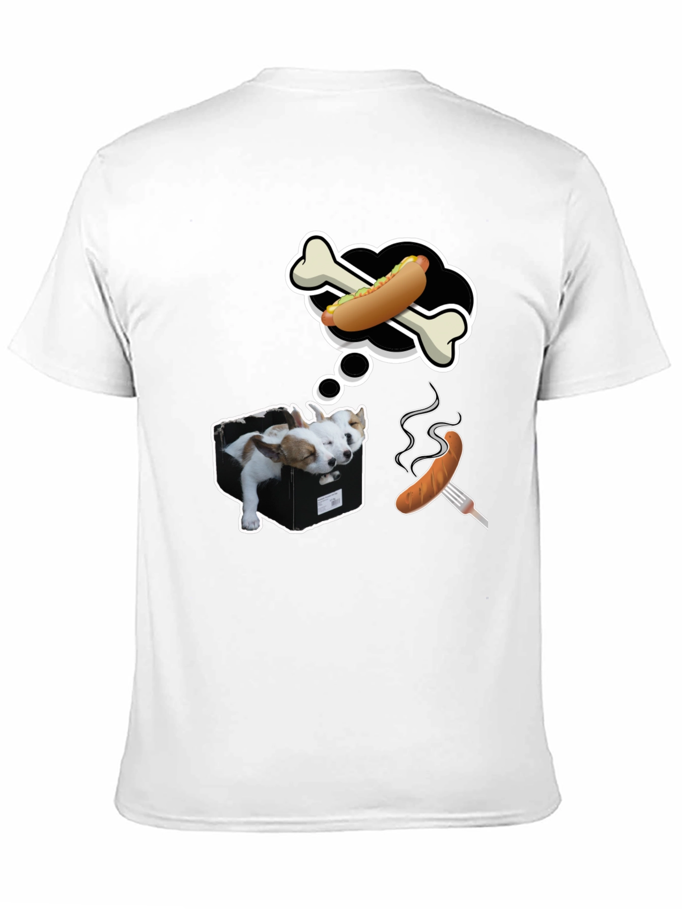 Dog Dreams T-Shirt - Funny Graphic Tee