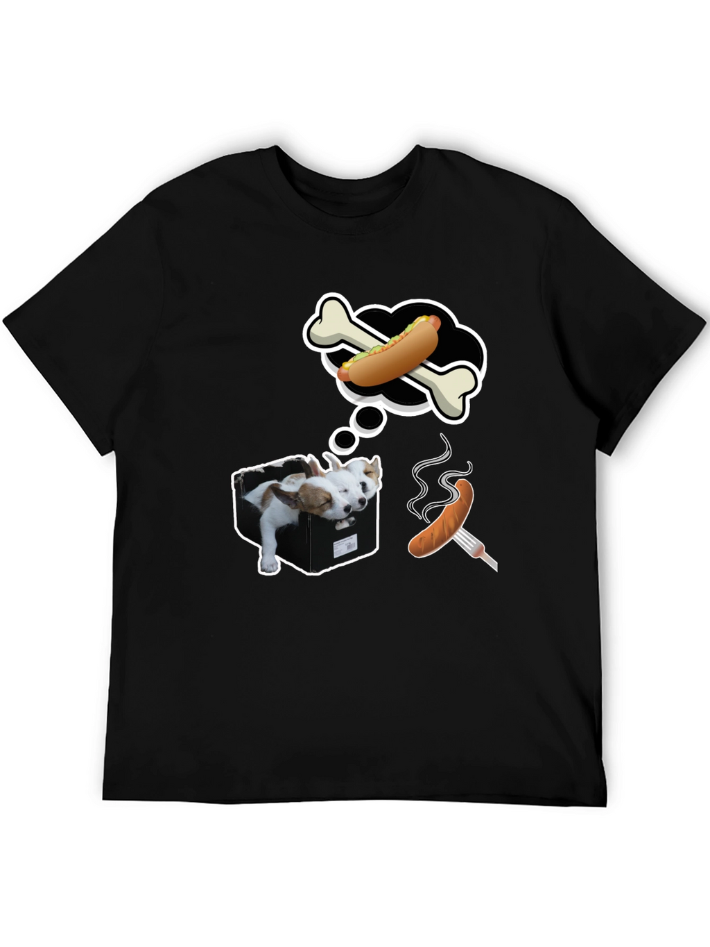 Dog Dreams T-Shirt - Funny Graphic Tee
