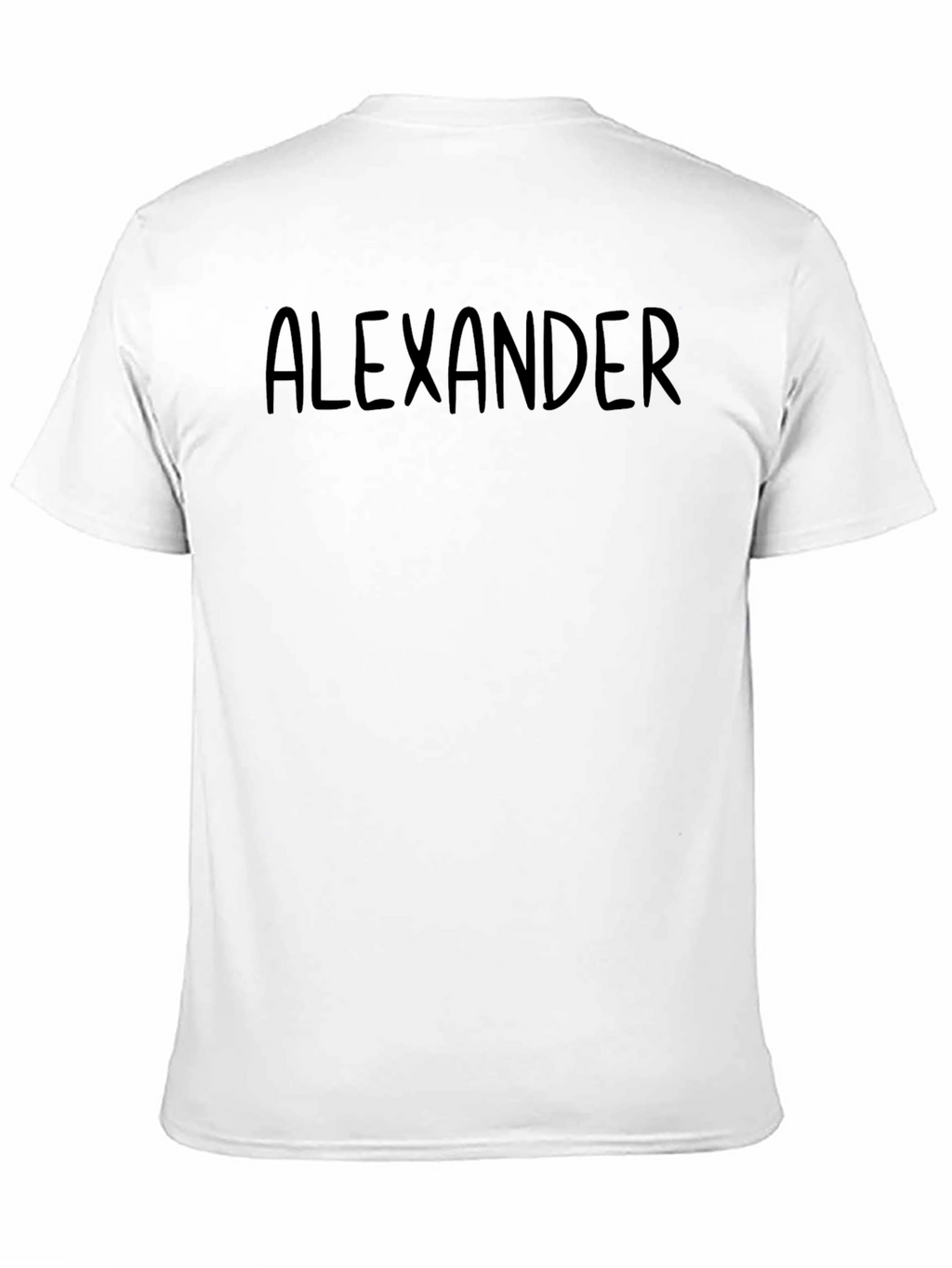 Personalized Alexander Black T-Shirt