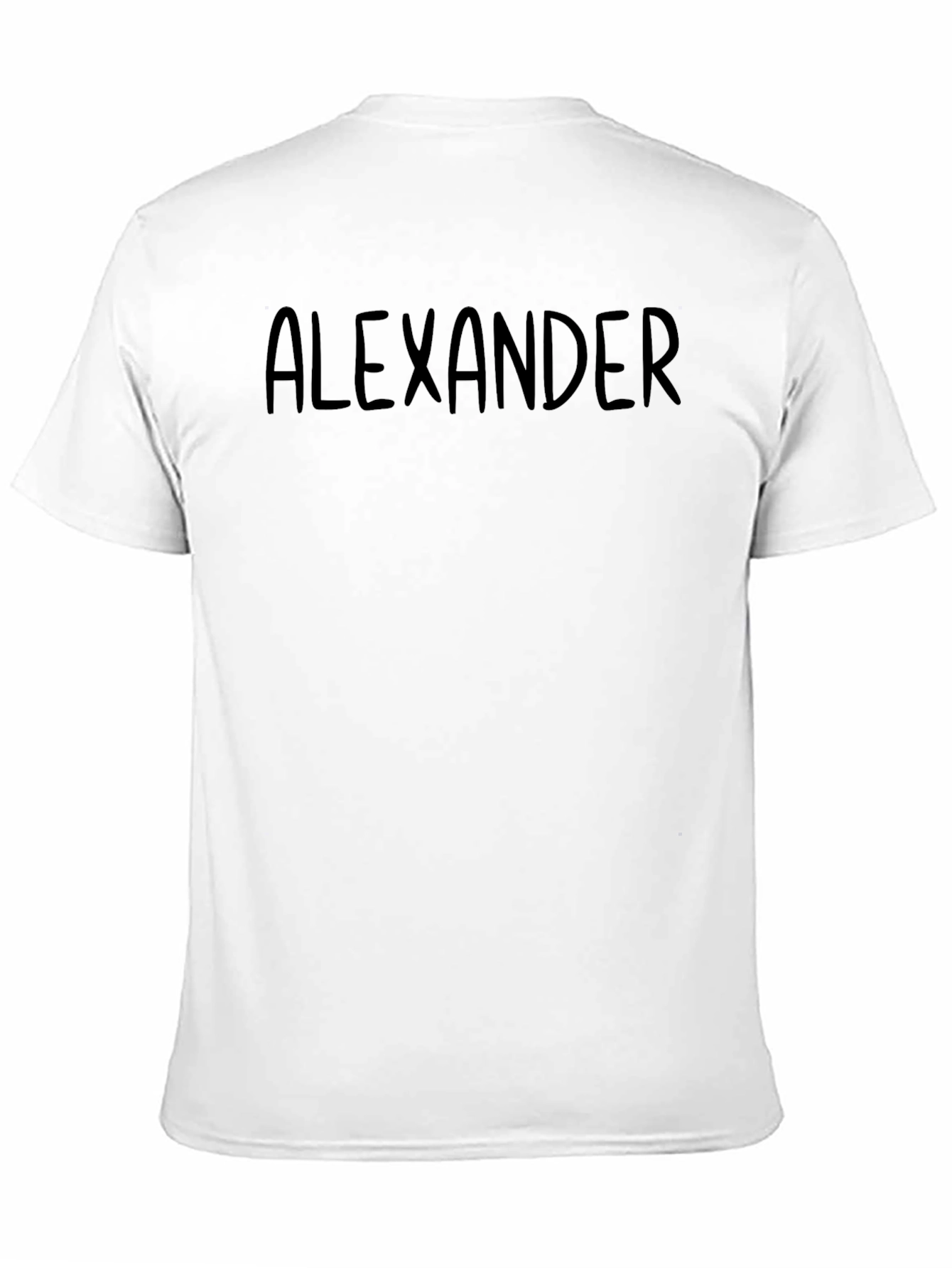 Personalized Alexander Black T-Shirt