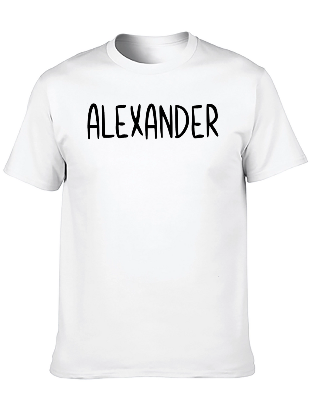 Personalized Alexander Black T-Shirt