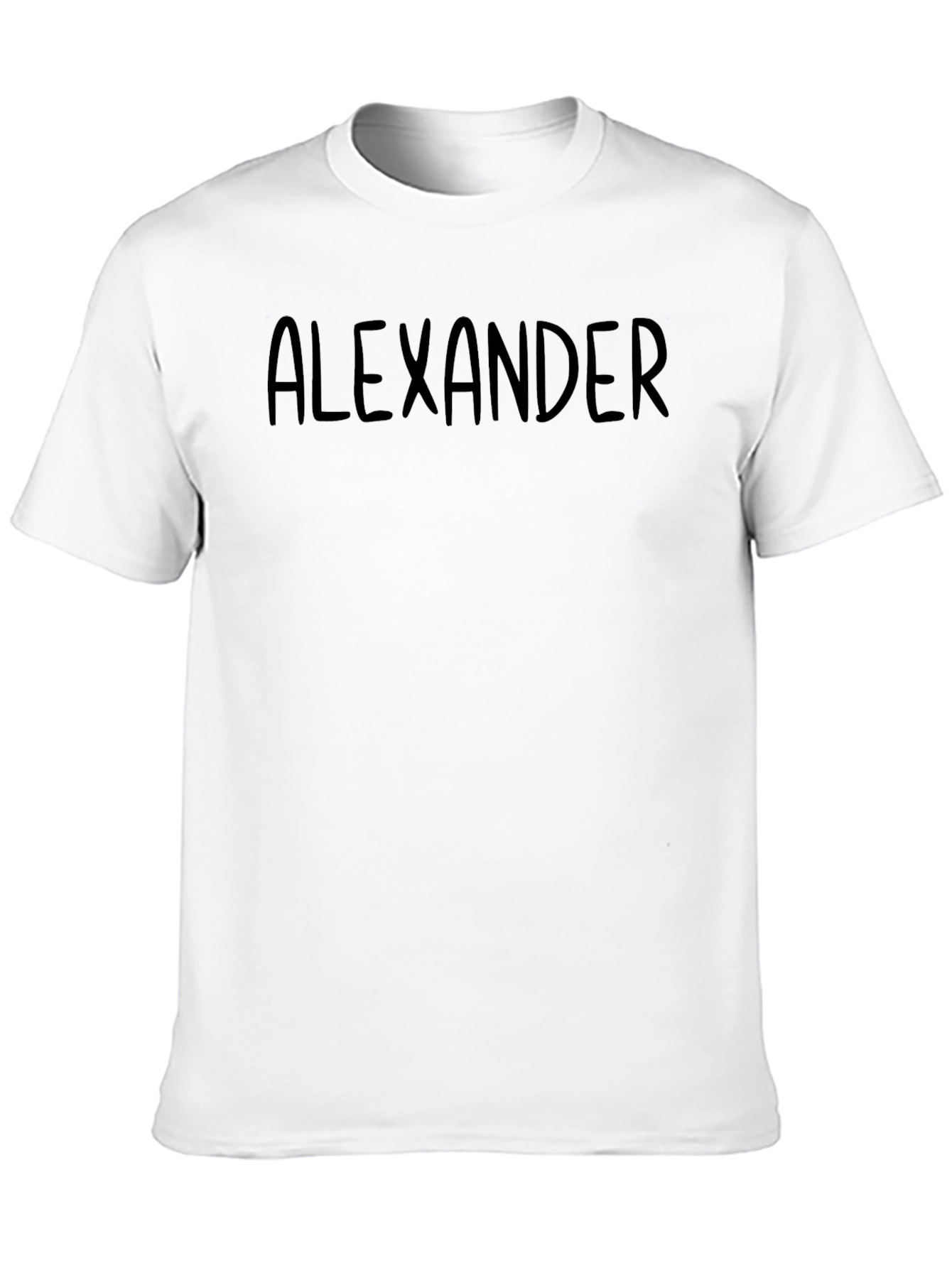 Personalized Alexander Black T-Shirt