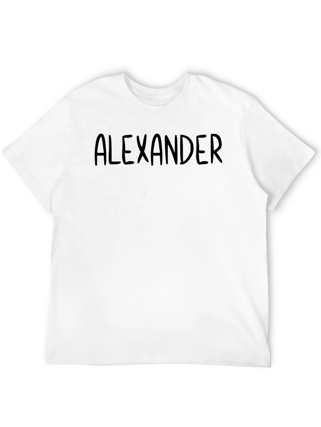 Personalized Alexander Black T-Shirt