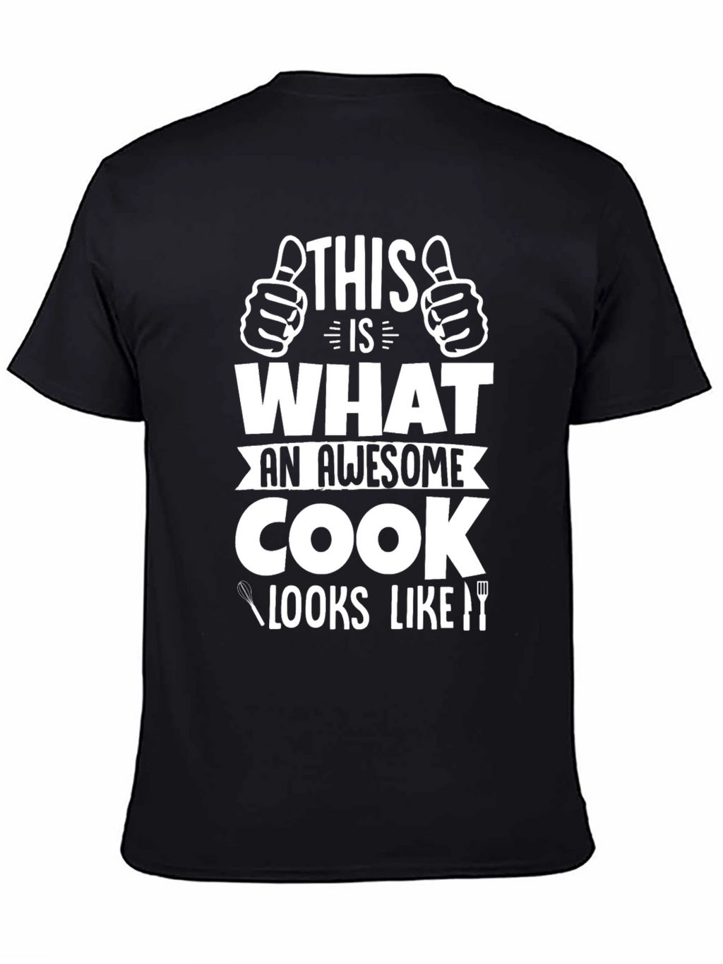 Awesome Cook T-Shirt - Chef Humor Tee