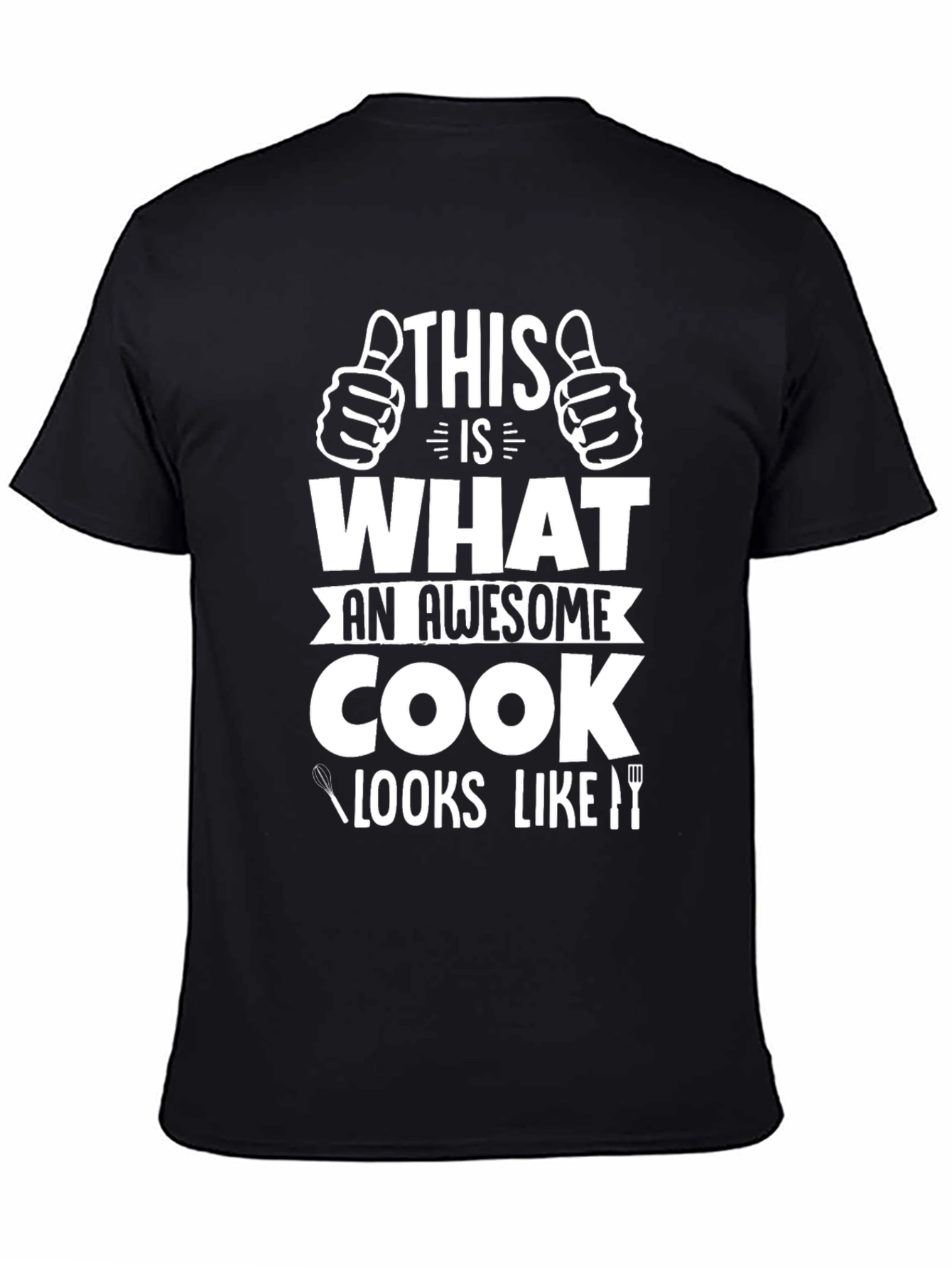 Awesome Cook T-Shirt - Chef Humor Tee