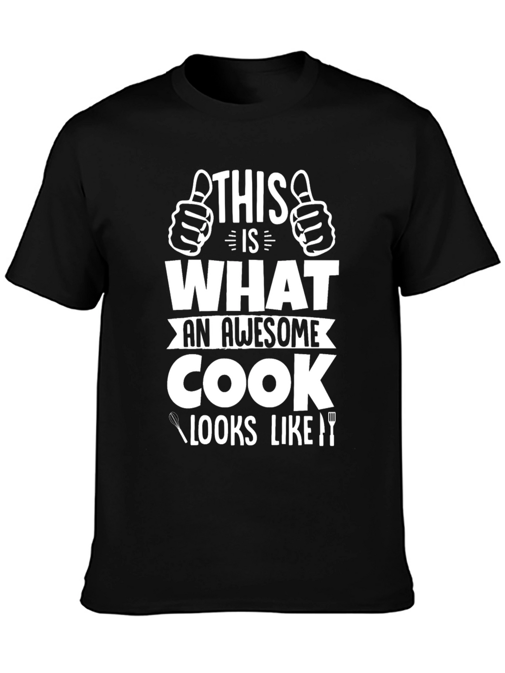 Awesome Cook T-Shirt - Chef Humor Tee