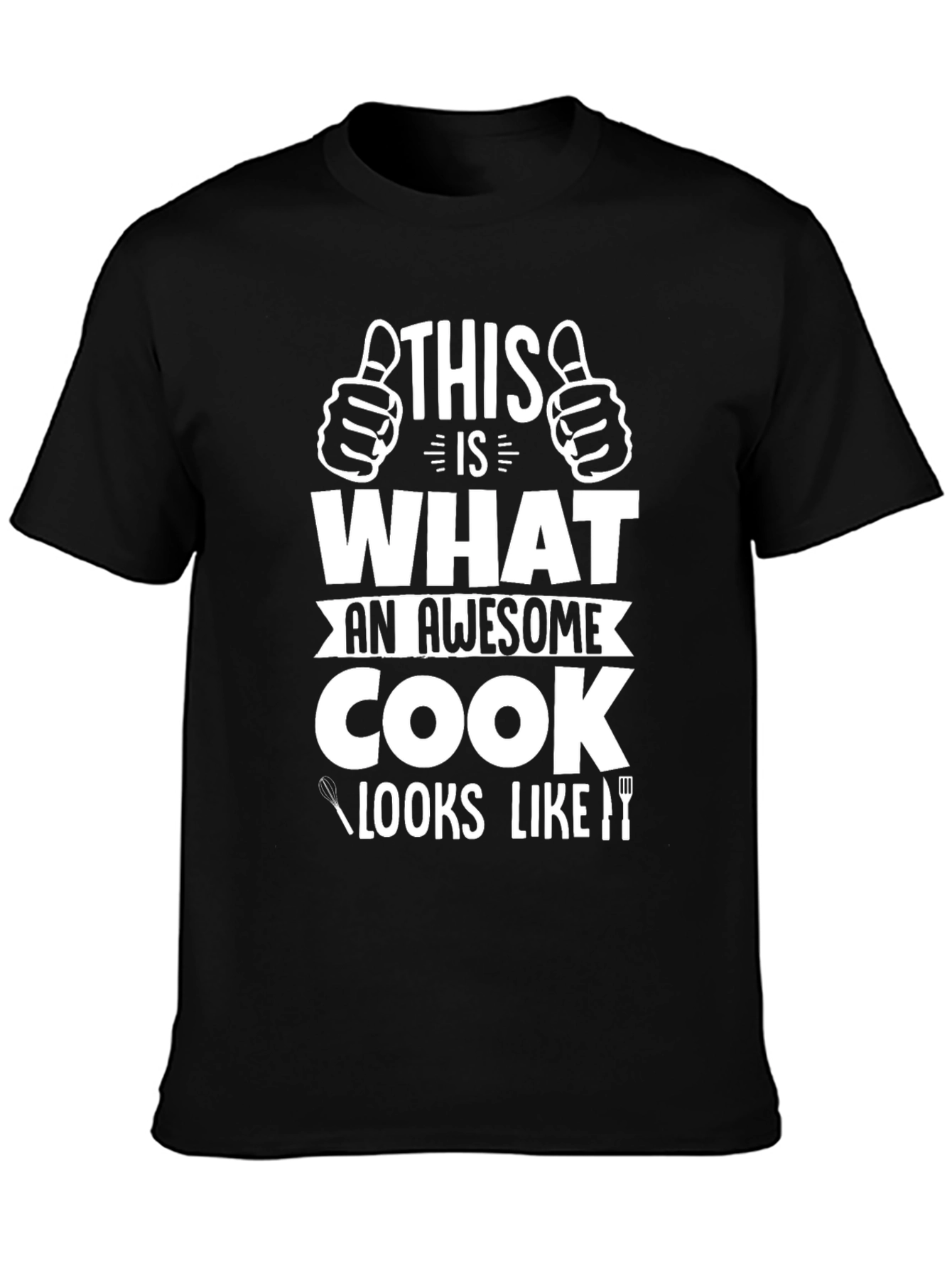 Awesome Cook T-Shirt - Chef Humor Tee