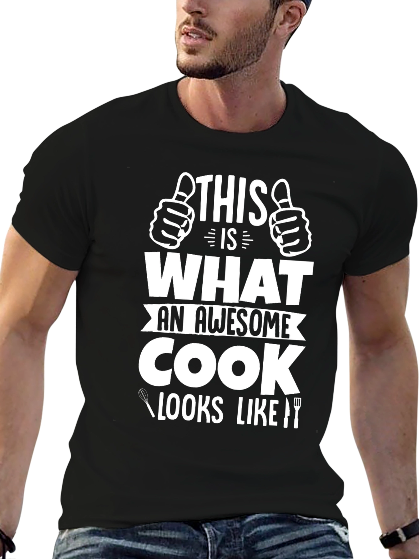 Awesome Cook T-Shirt - Chef Humor Tee