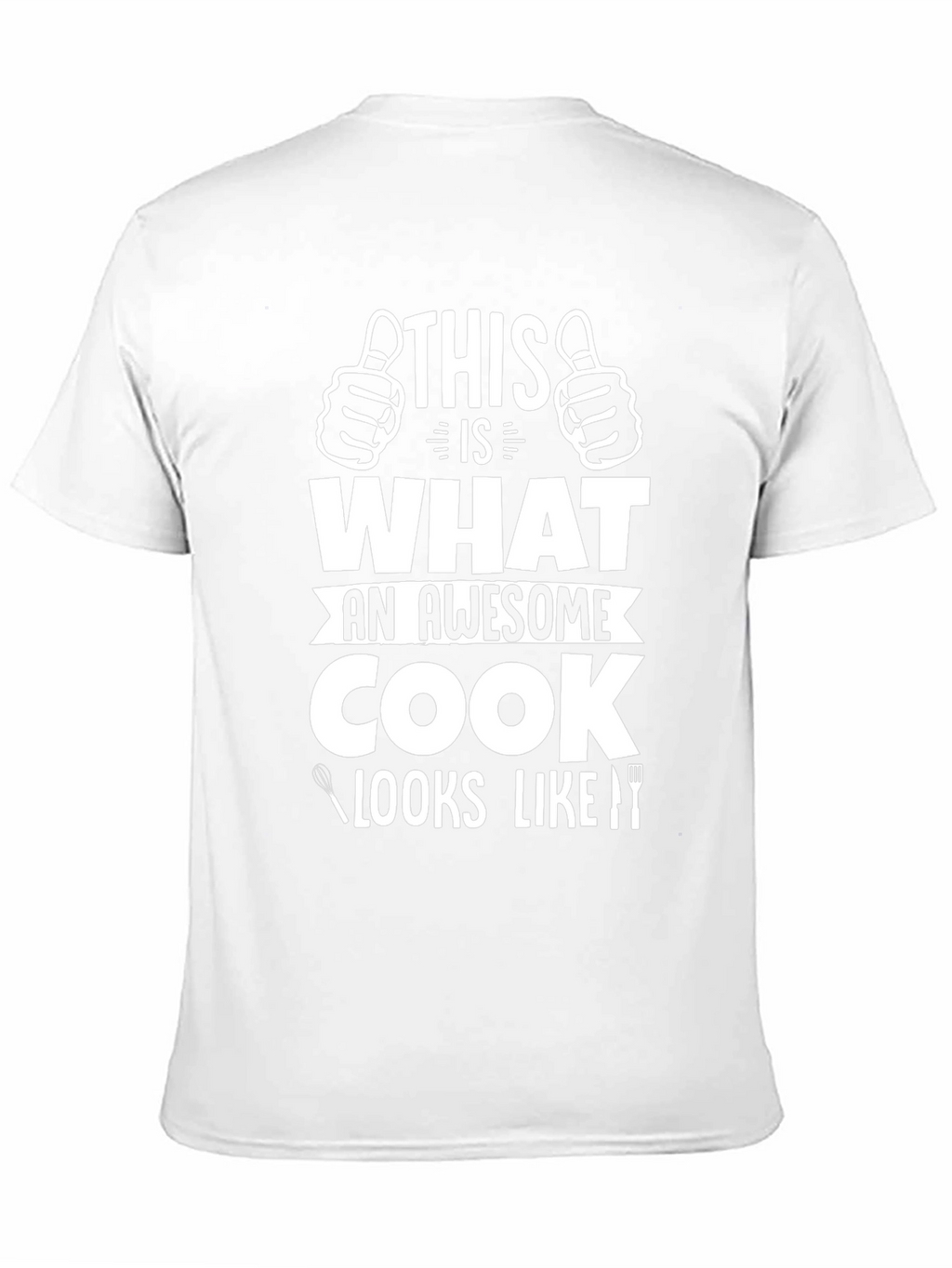 Awesome Cook T-Shirt - Chef Humor Tee