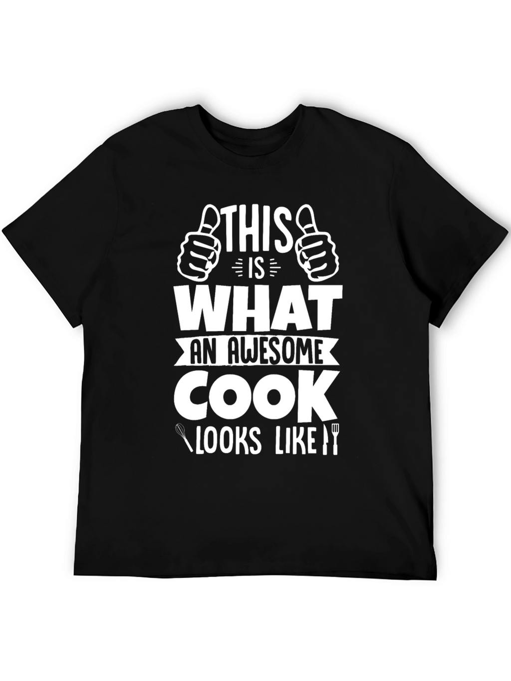 Awesome Cook T-Shirt - Chef Humor Tee