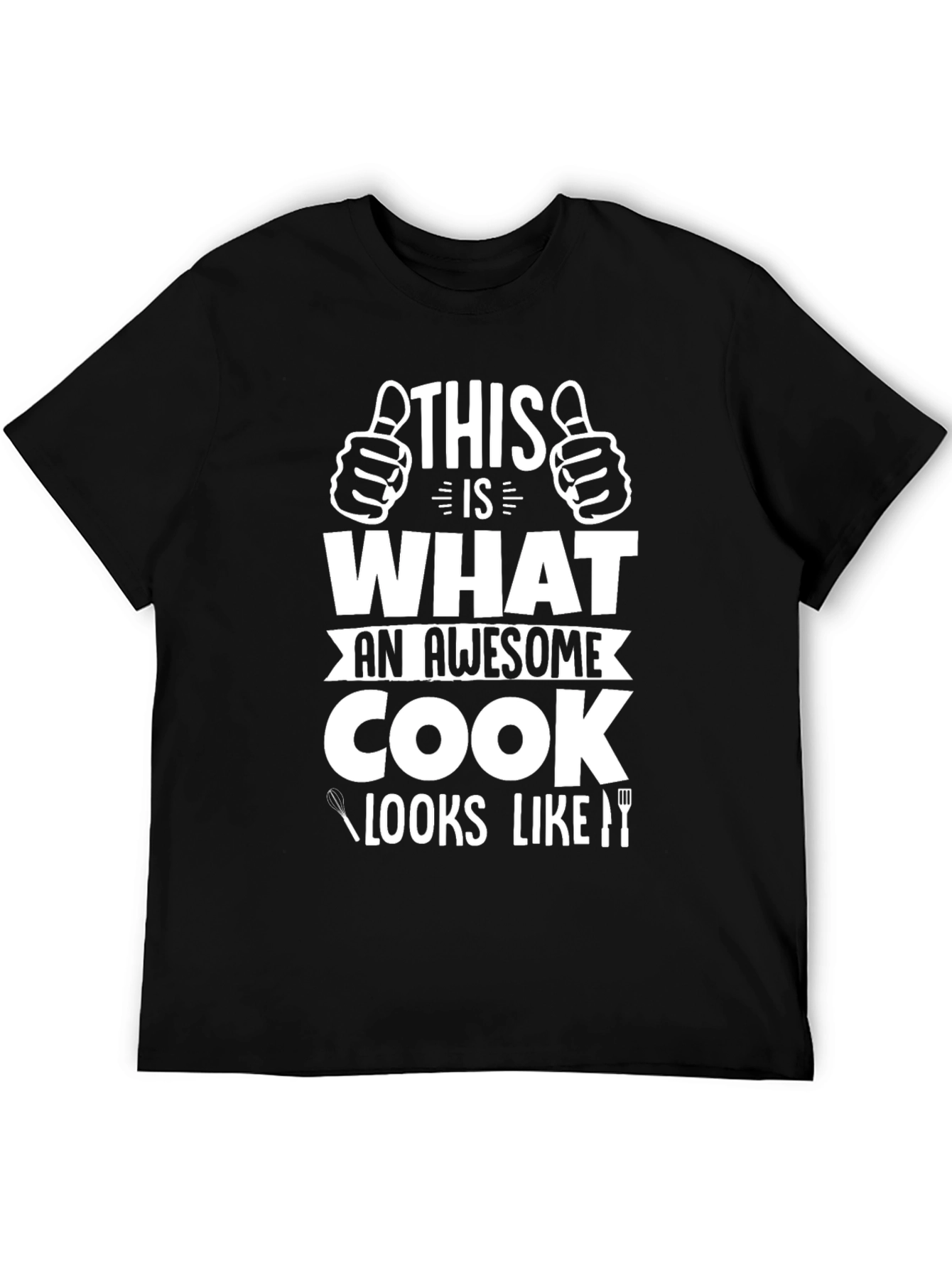 Awesome Cook T-Shirt - Chef Humor Tee