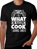 Awesome Cook T-Shirt - Chef Humor Tee