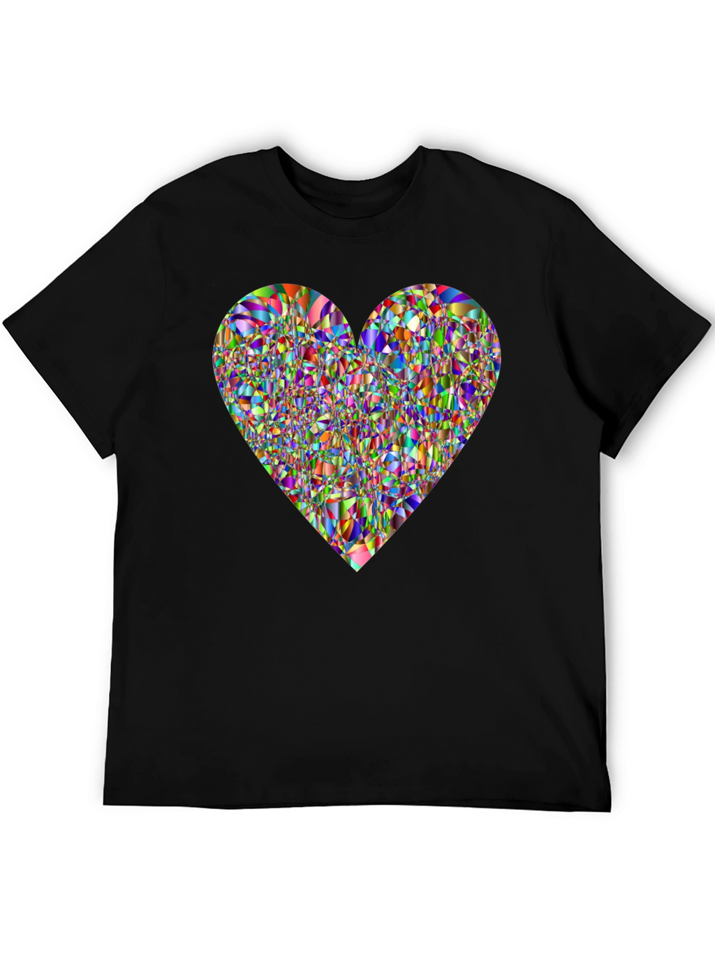 Abstract Heart Graphic Tee
