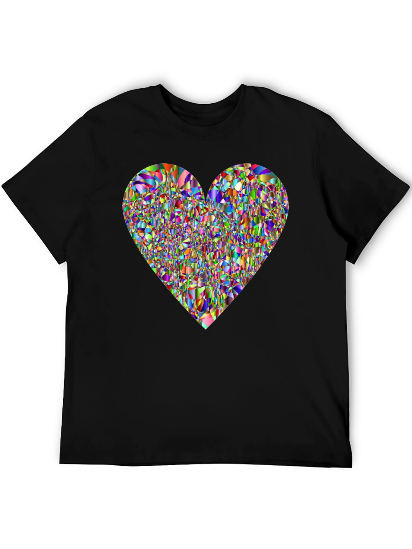 Abstract Heart Graphic Tee