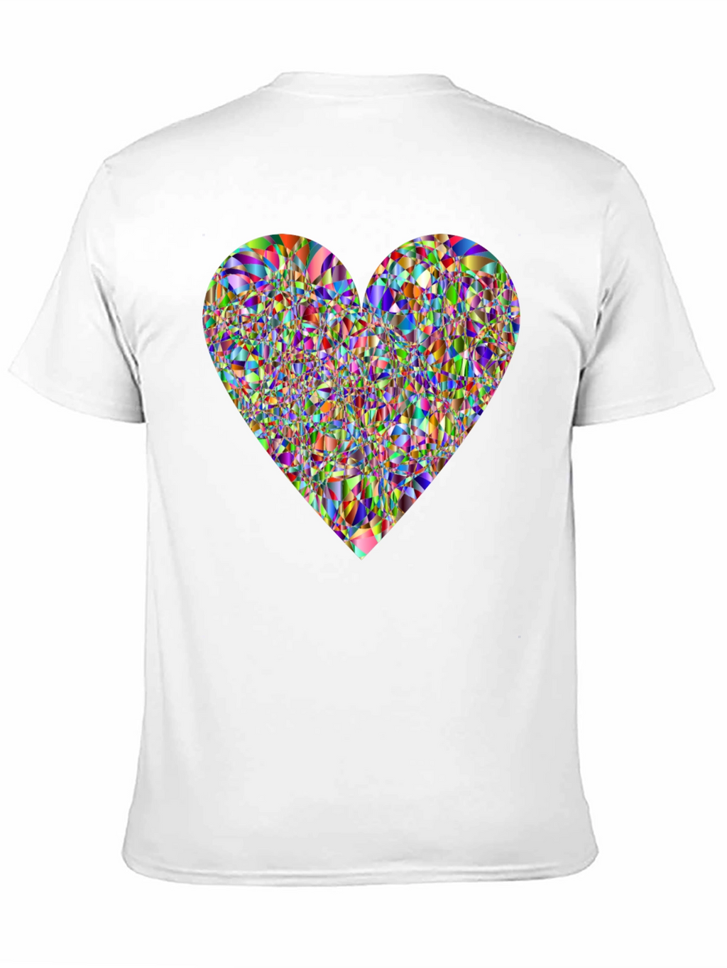 Abstract Heart Graphic Tee