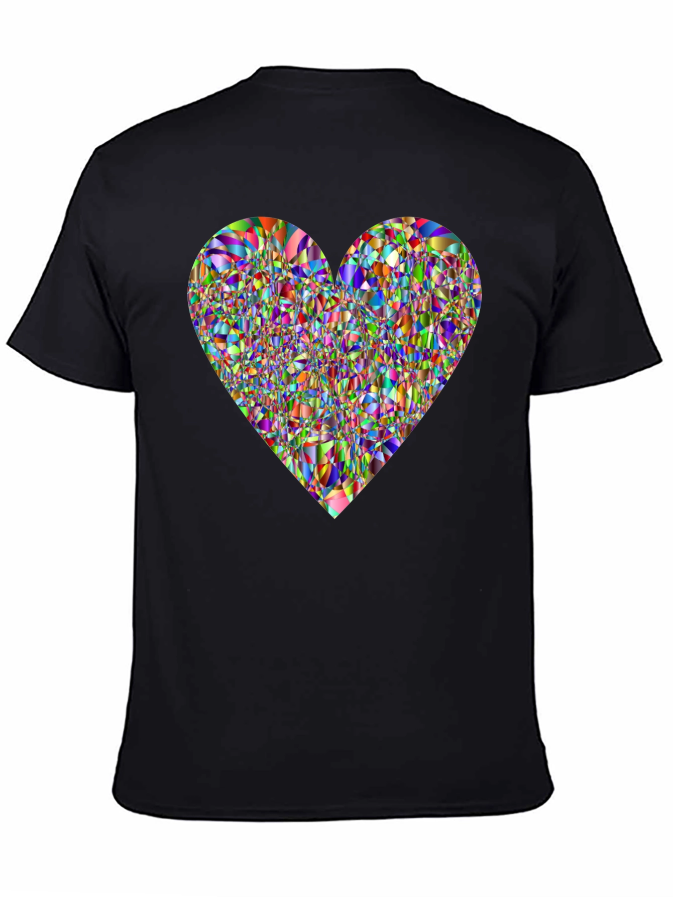 Abstract Heart Graphic Tee