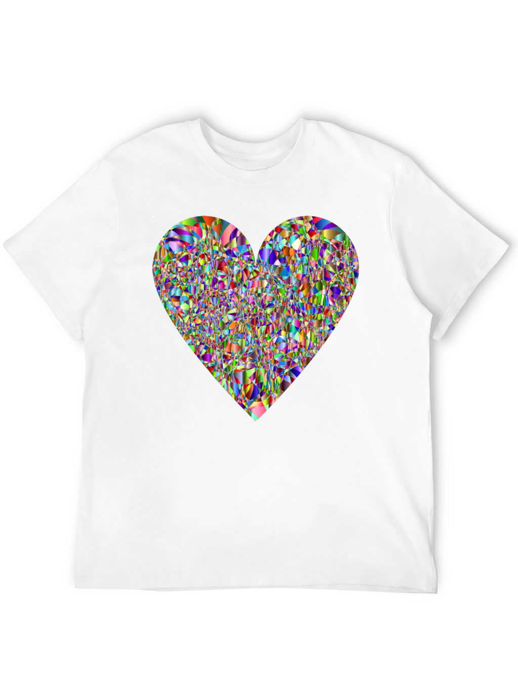 Abstract Heart Graphic Tee