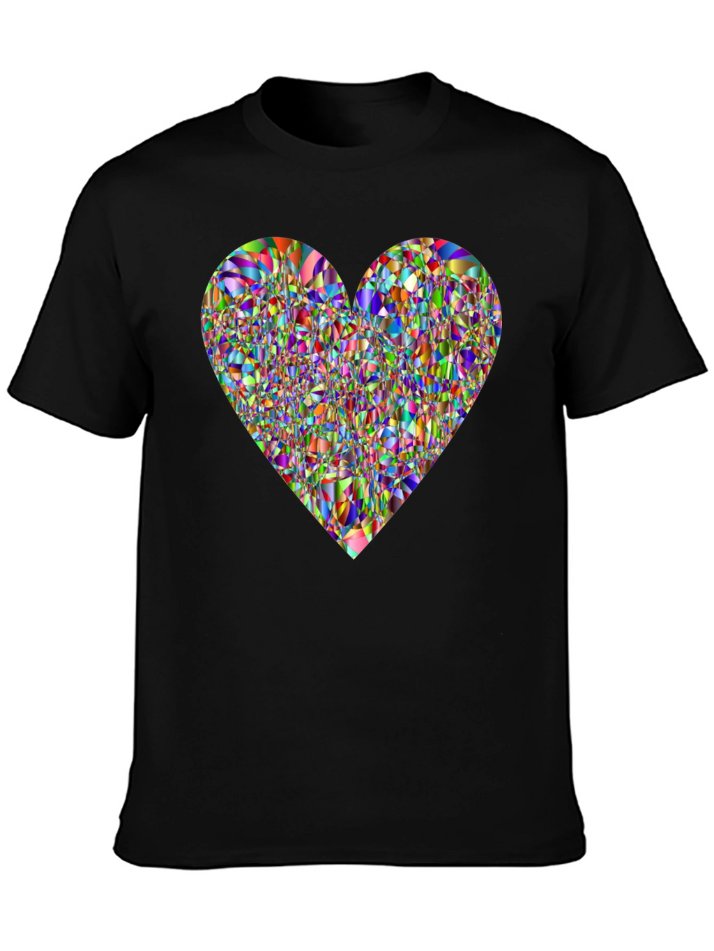 Abstract Heart Graphic Tee