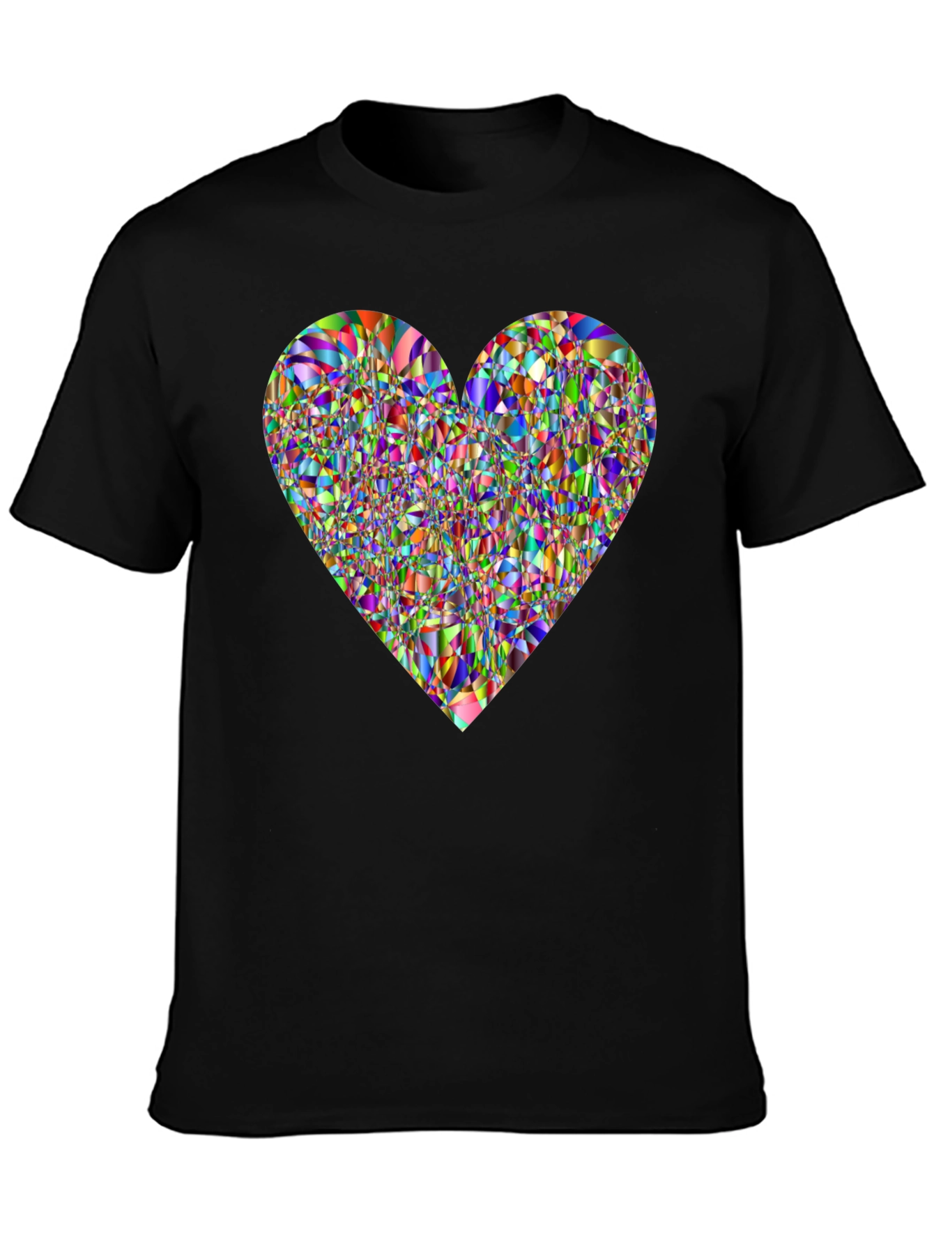 Abstract Heart Graphic Tee