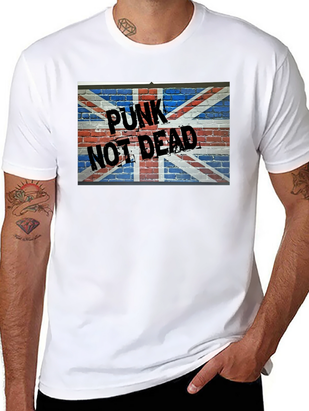 Punk Not Dead Union Jack T-Shirt