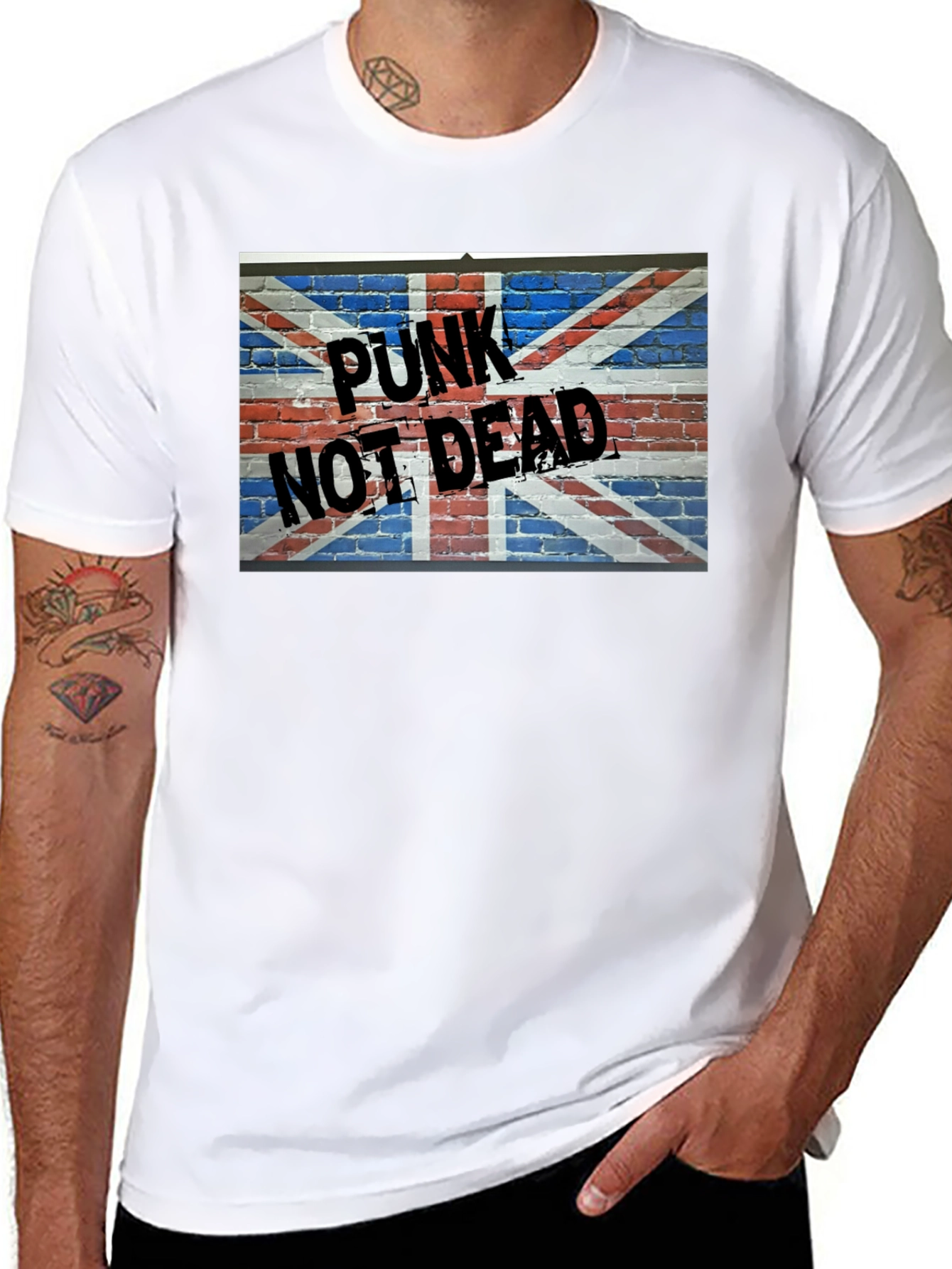 Punk Not Dead Union Jack T-Shirt