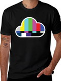 Cloud TV Test Pattern T-Shirt