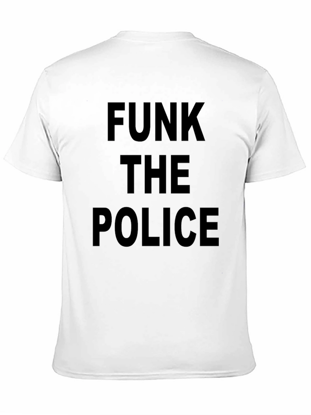 Funk the Police Graphic Tee - Bold Protest T-Shirt