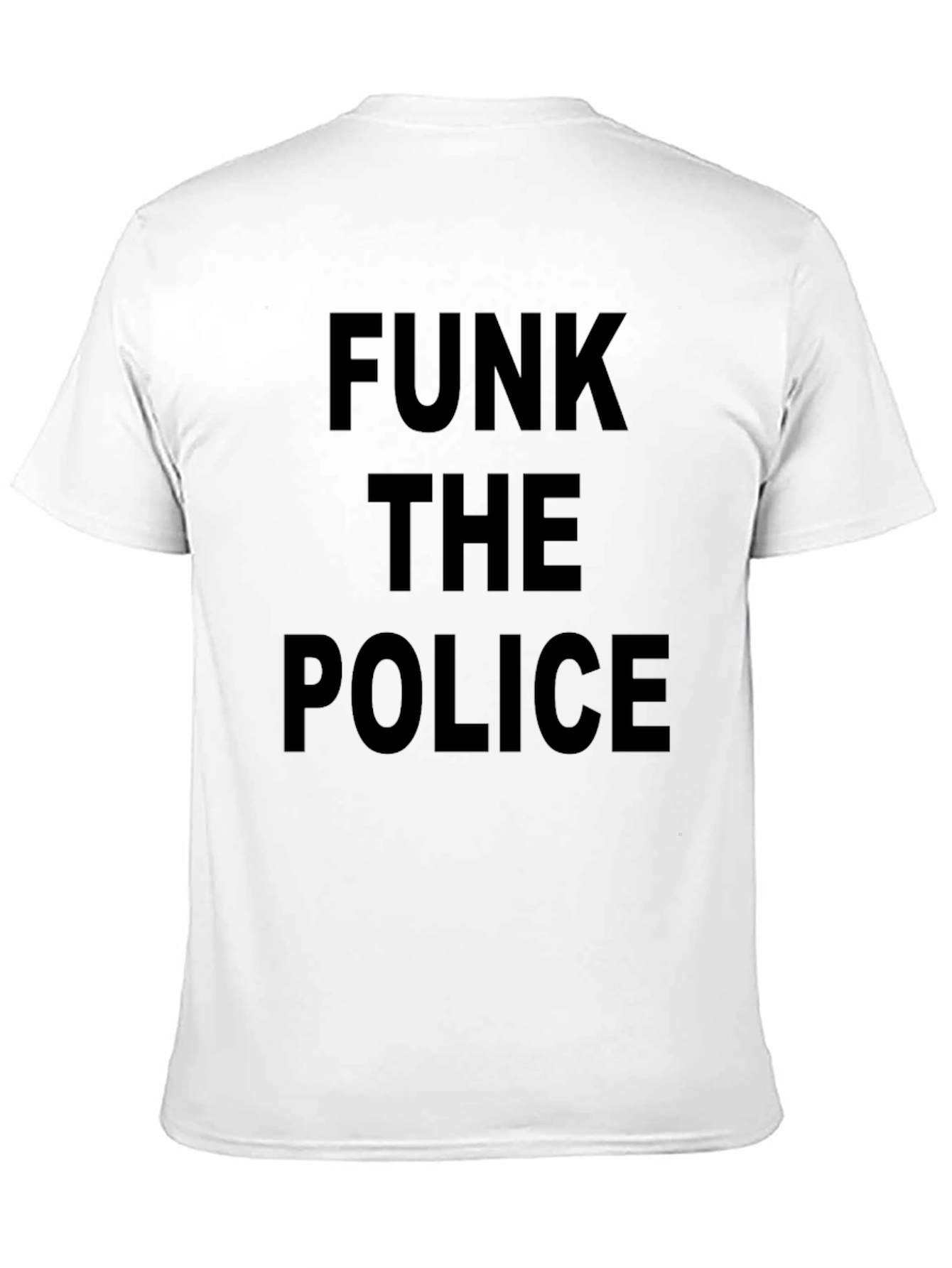 Funk the Police Graphic Tee - Bold Protest T-Shirt