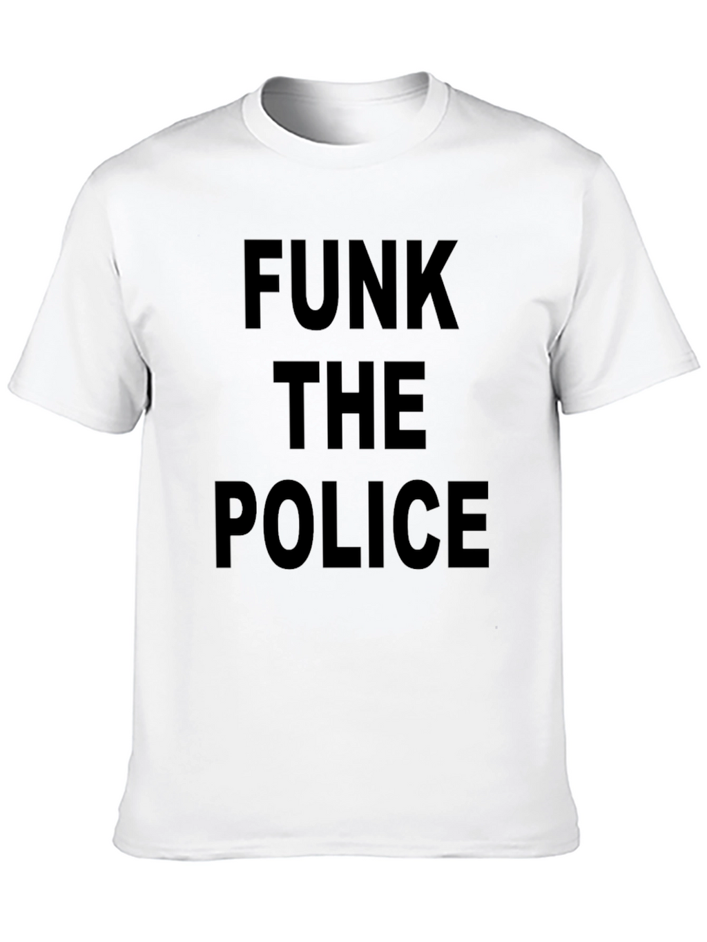 Funk the Police Graphic Tee - Bold Protest T-Shirt