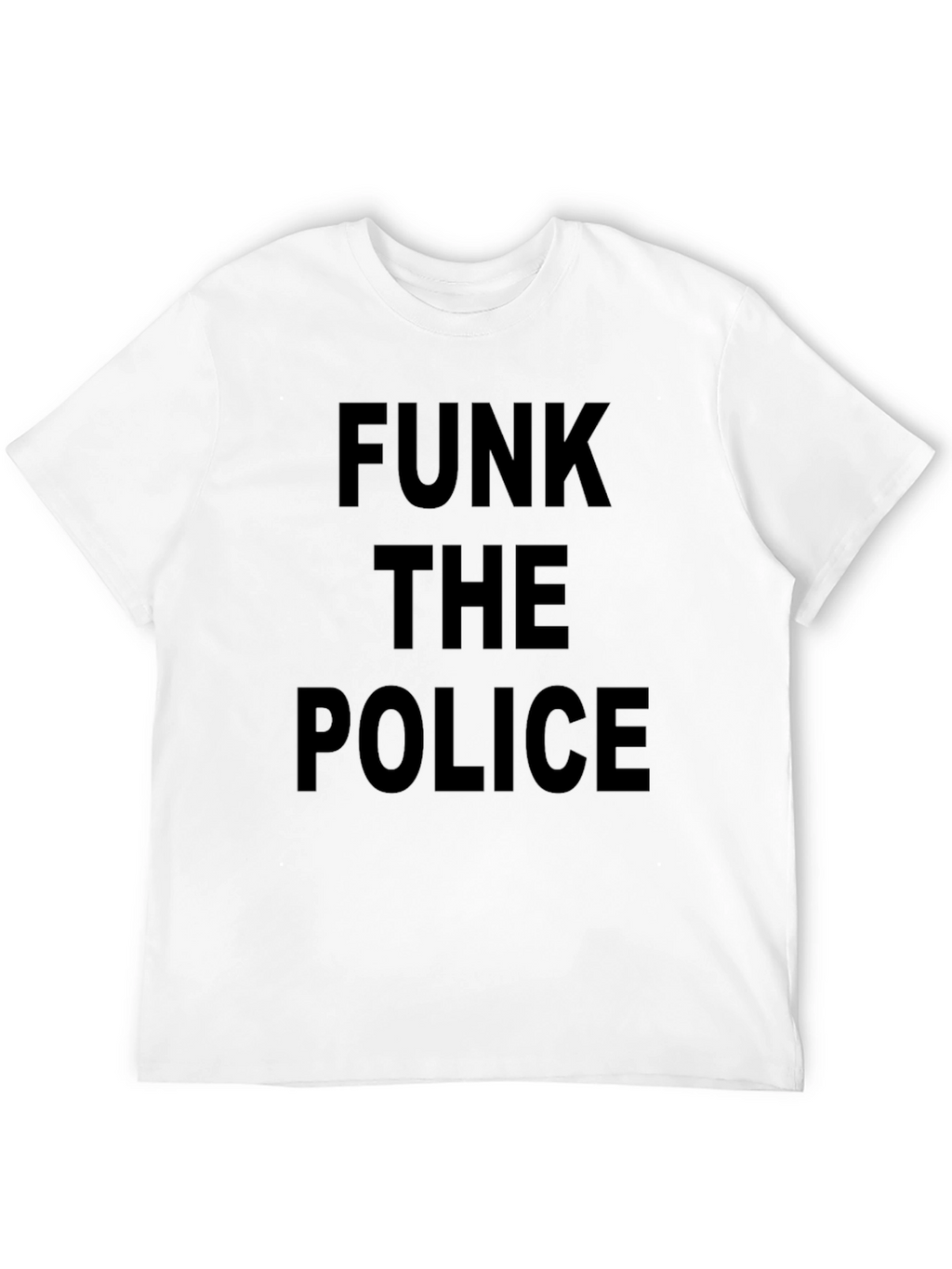 Funk the Police Graphic Tee - Bold Protest T-Shirt
