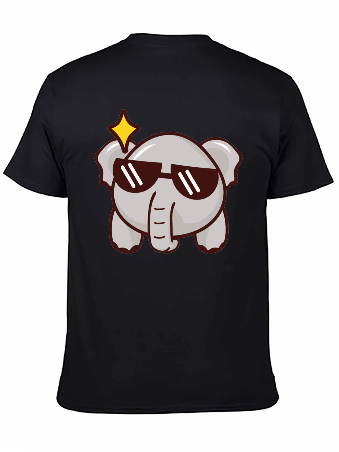 Cool Elephant Graphic Tee