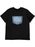 Rocker Denim Pocket Graphic T-Shirt